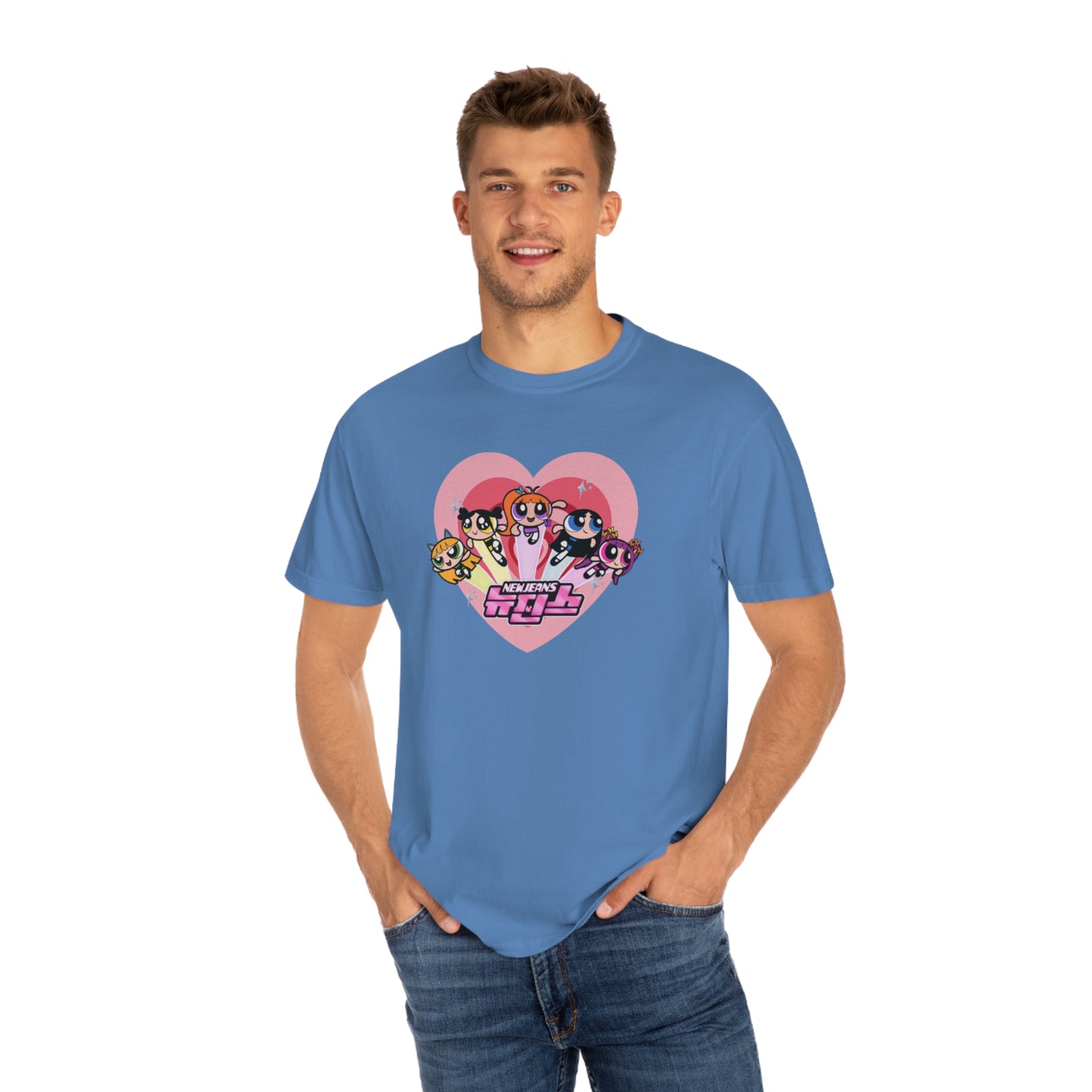 New Jeans X Power Puff Girls T-shirt | New Jeans (Premium)