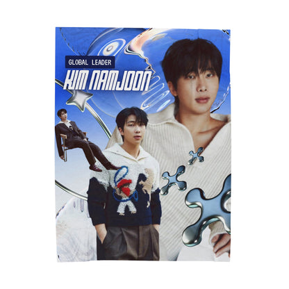 Kim Namjoon | RM BTS Velveteen Plush Blanket