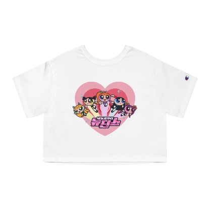 New Jeans X Powerpuff Girls Cropped T-Shirt