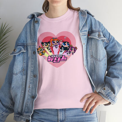 New Jeans X Power Puff Girls T-shirt | New Jeans