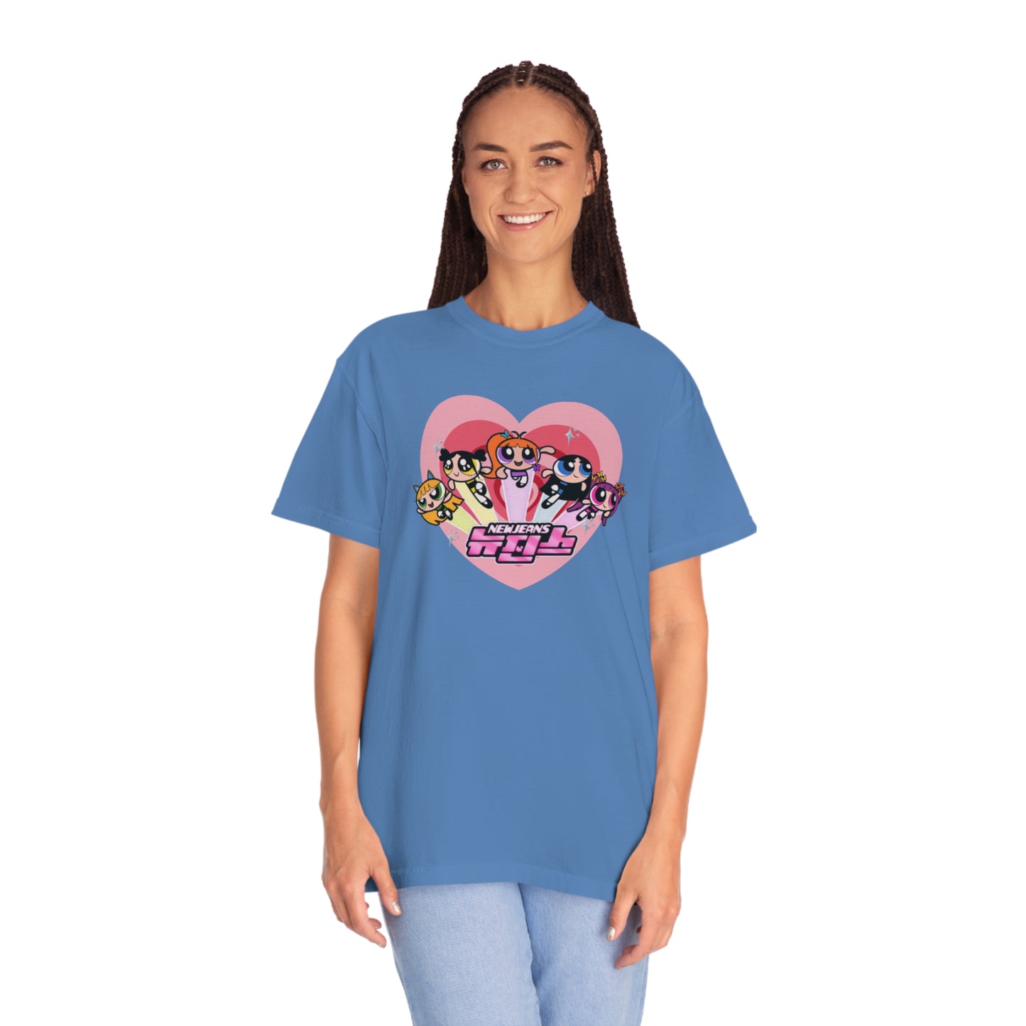 New Jeans X Power Puff Girls T-shirt | New Jeans (Premium)