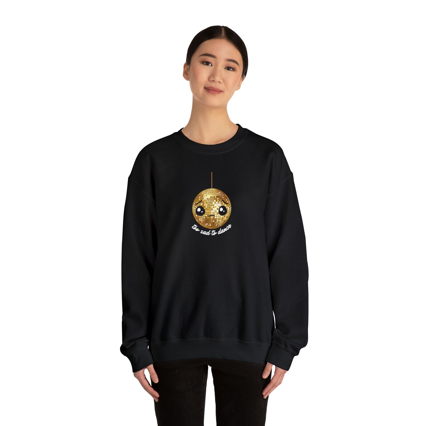 Too Sad To Dance Crewneck | Golden BTS Jungkook