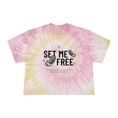 Set Me Free pt 2 Tie-Dye Crop Tee