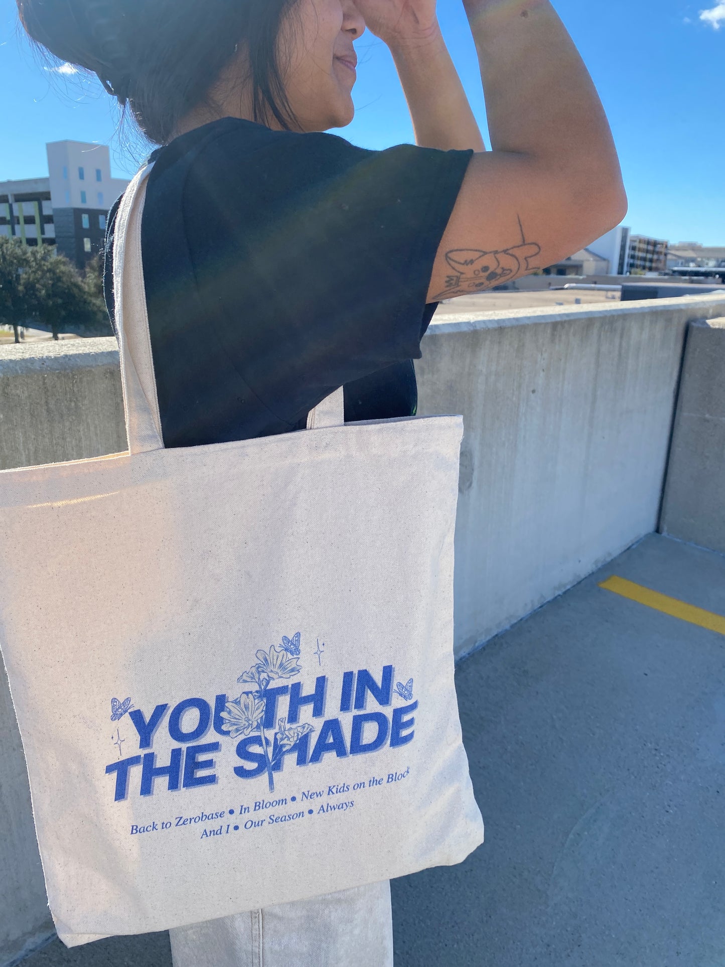 Youth in the Shade Tote Bag | ZeroBaseOne