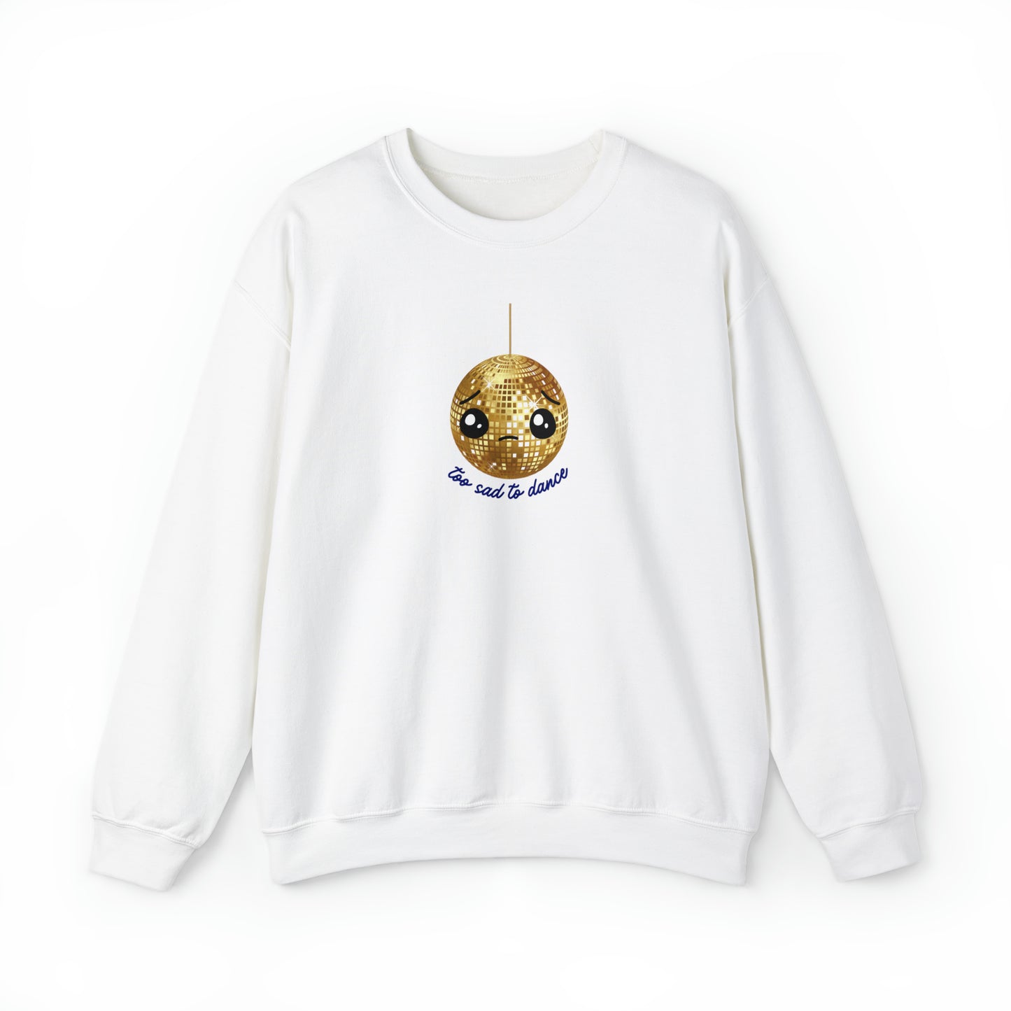 Too Sad To Dance Crewneck | Golden BTS Jungkook