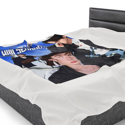 Kim Seokjin BTS Velveteen Plush Blanket