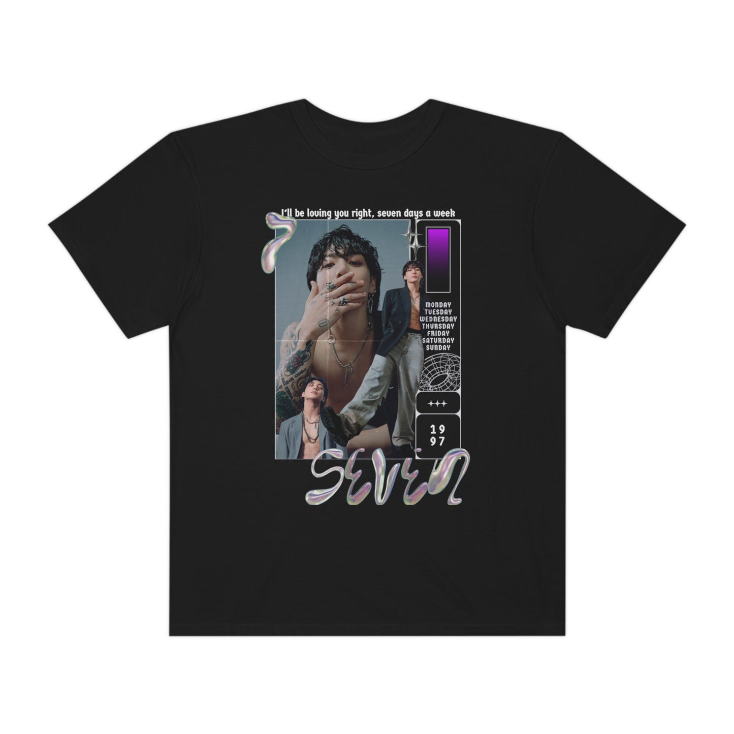 Seven T-shirt | Jungkook BTS (Premium)