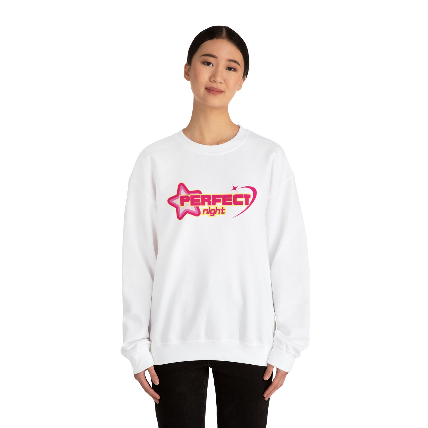 Perfect Night Crewneck | LESSERAFIM