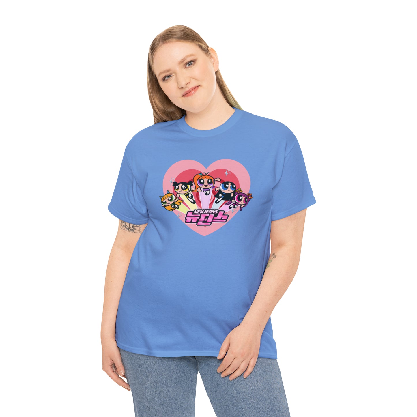 New Jeans X Power Puff Girls T-shirt | New Jeans