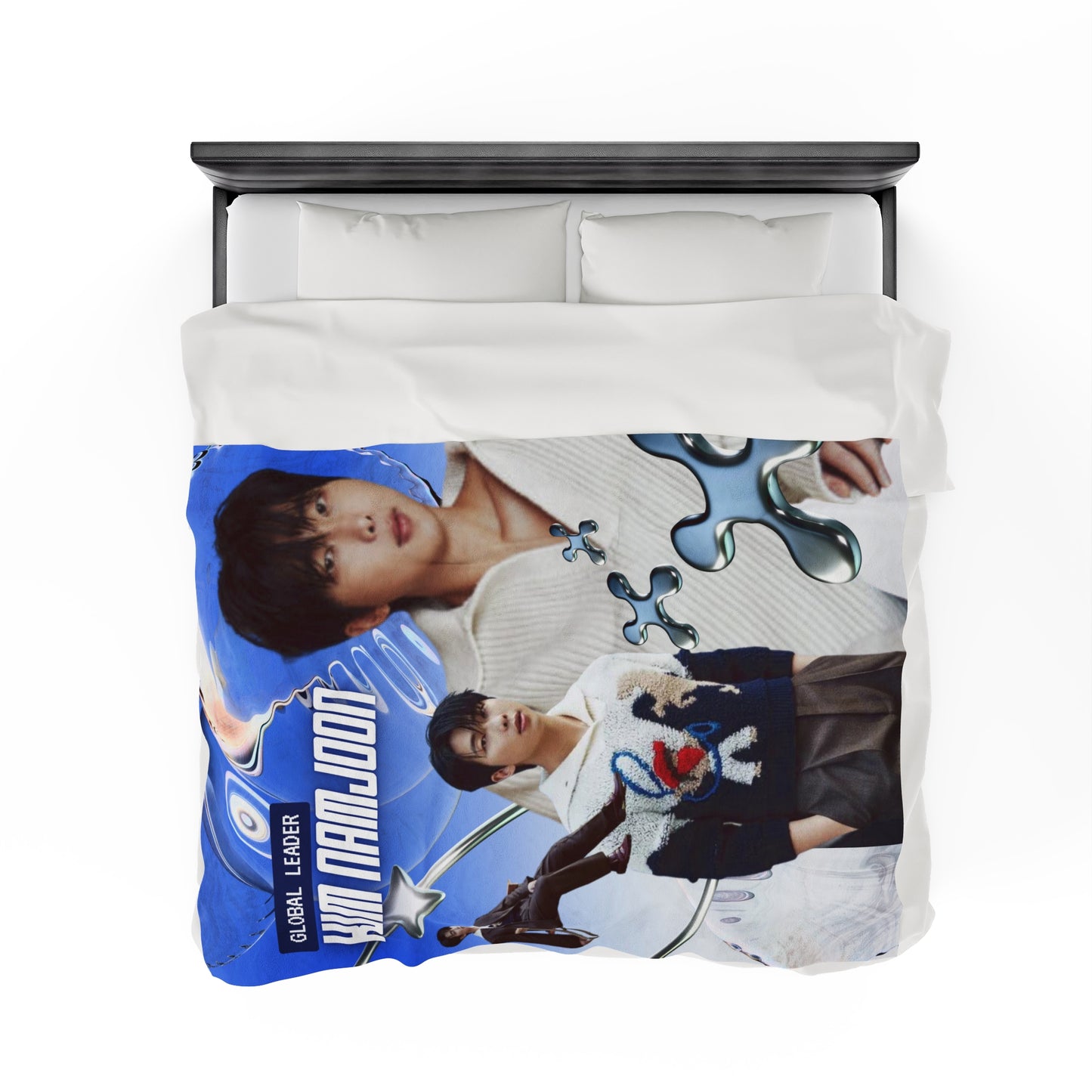 Kim Namjoon | RM BTS Velveteen Plush Blanket