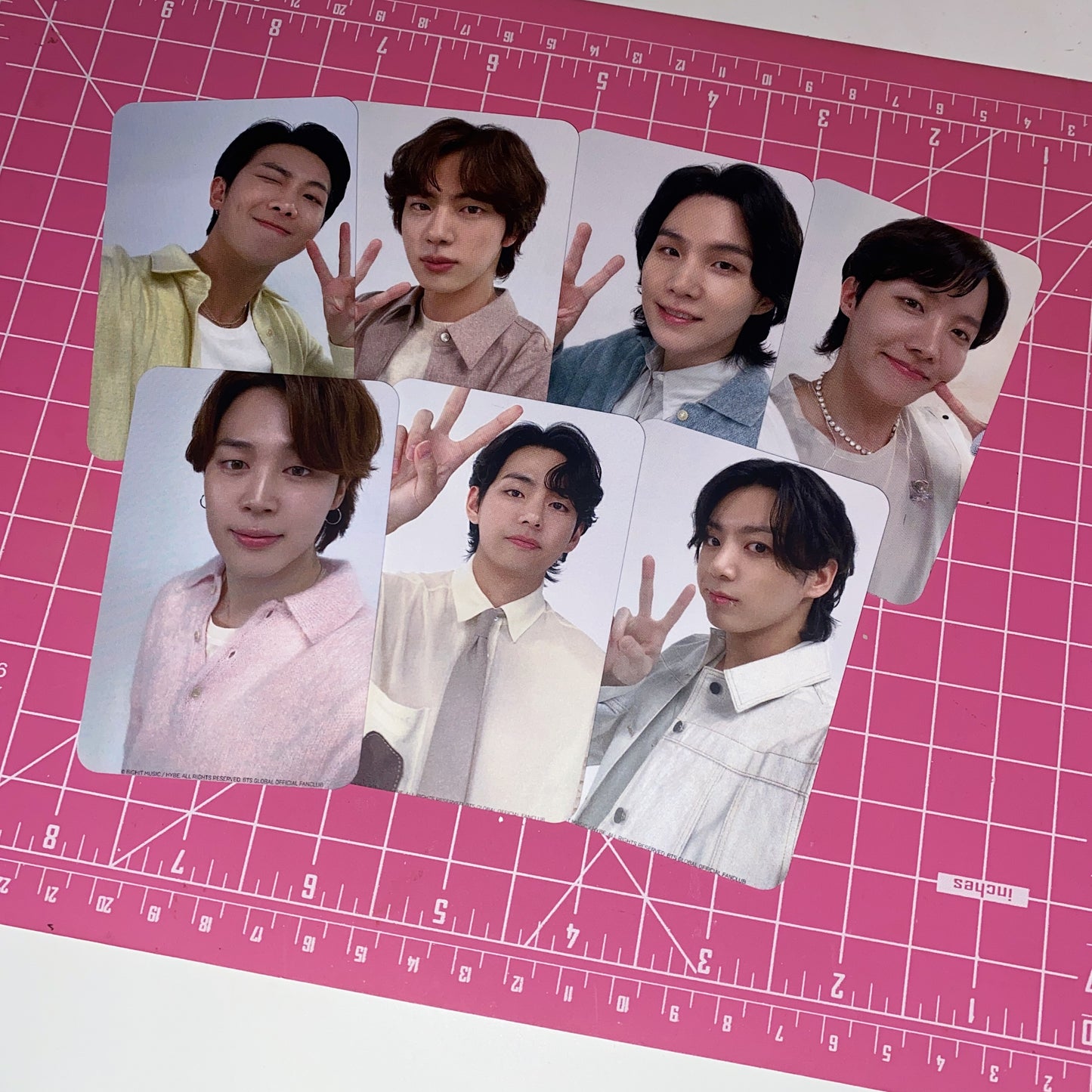 BTS Photocards