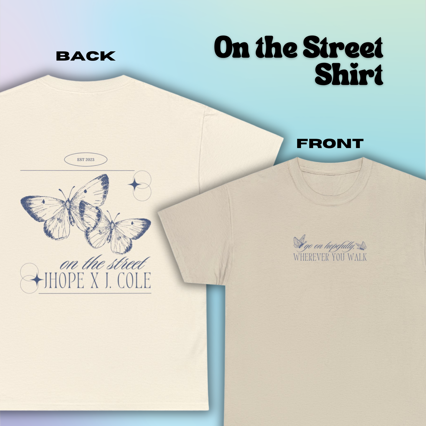 On the Street Ver 1 T-shirt | j-hope BTS