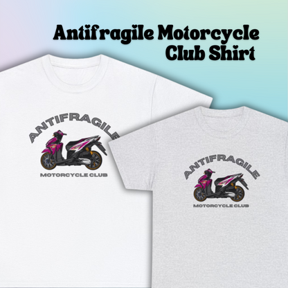 Antifragile Motorcycle Club T-shirt | LESSERAFIM