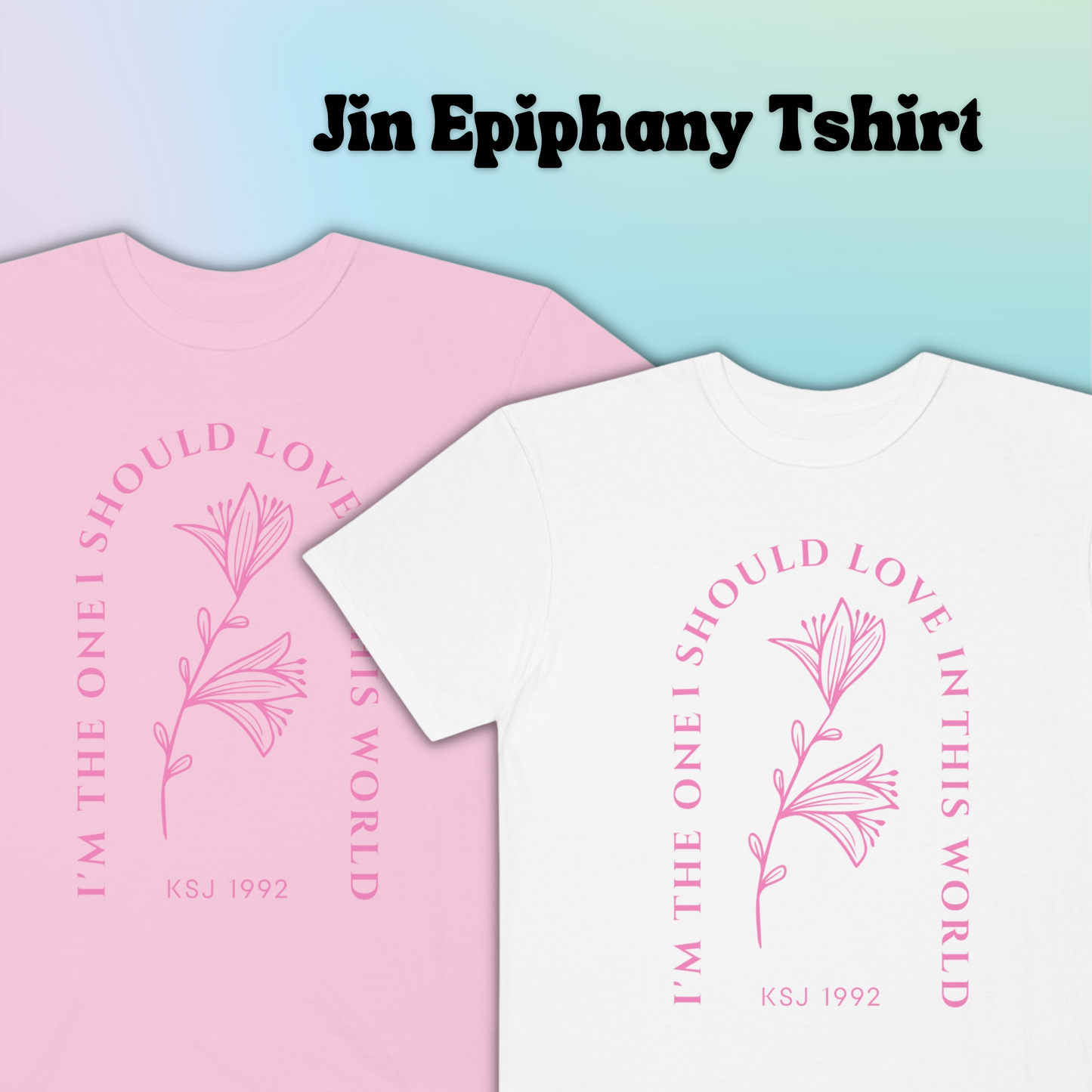 Epiphany T-shirt | Jin BTS