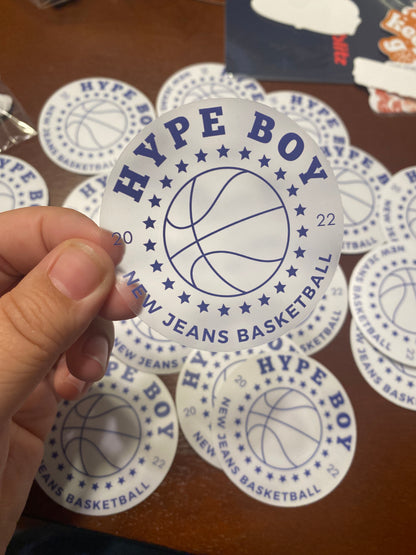 Hype Boy Basketball Sticker | New Jeans