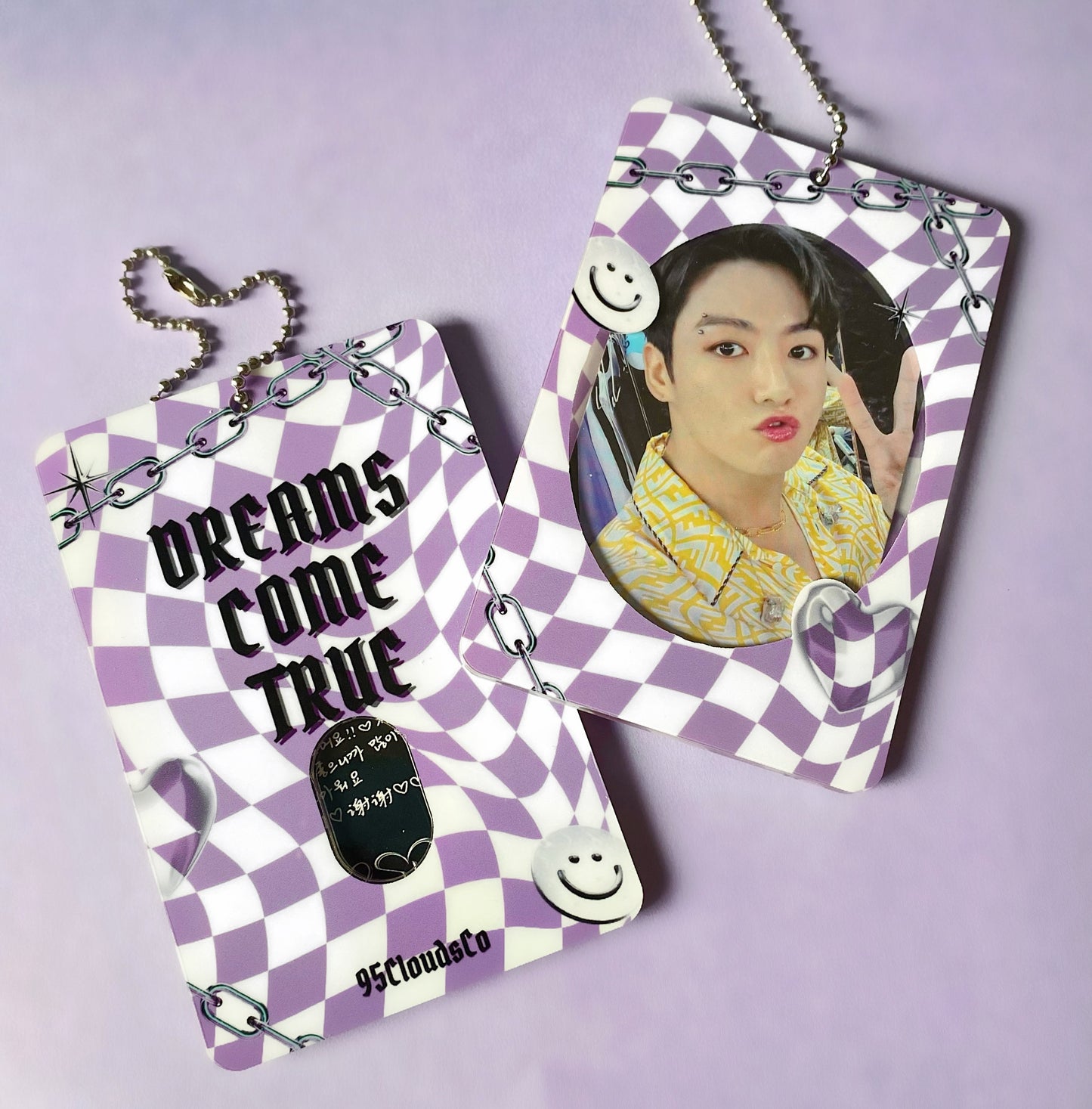 Dreams Come True Acrylic Photocard Holder