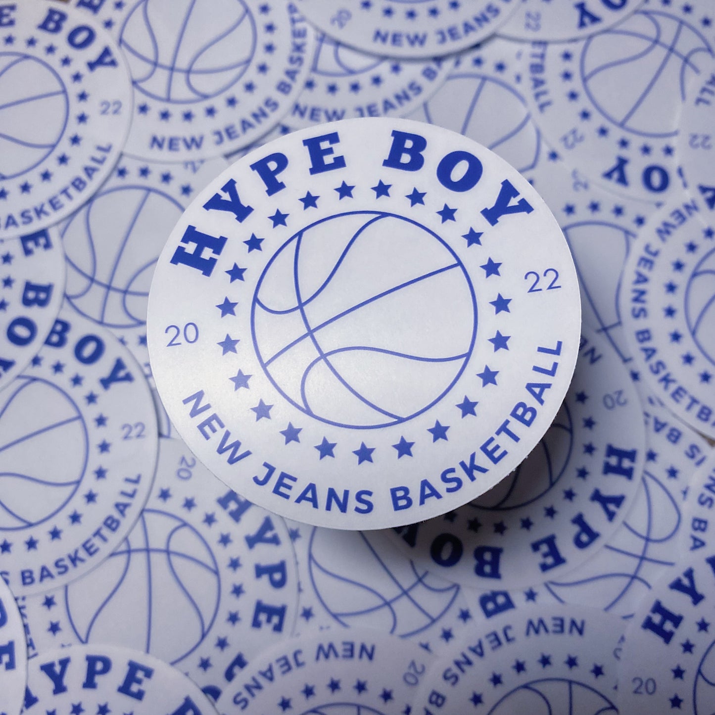 Hype Boy Basketball Sticker | New Jeans