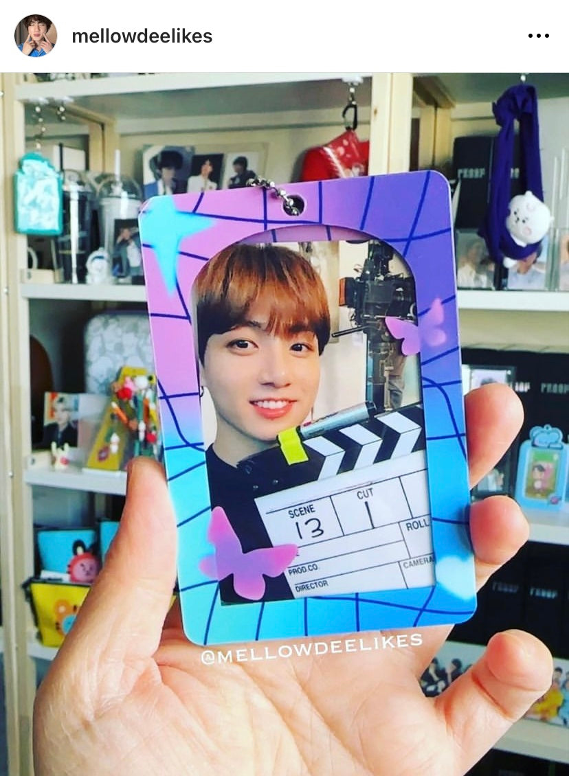 Like a Butterfly Acrylic Photocard Holder