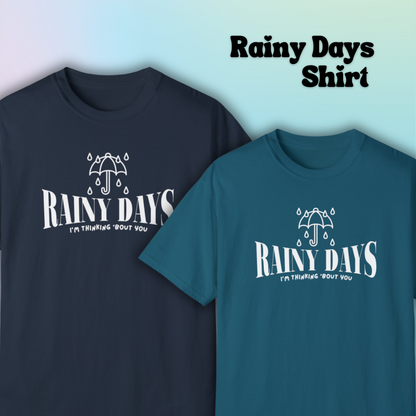 Rainy Days T-shirt | LayoVer V/Taehyung BTS (Premium)