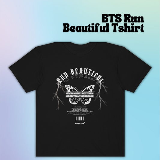 Run Beautiful Run BTS T-shirt | BTS