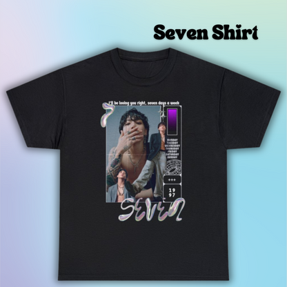 Seven T-Shirt | Golden BTS Jungkook