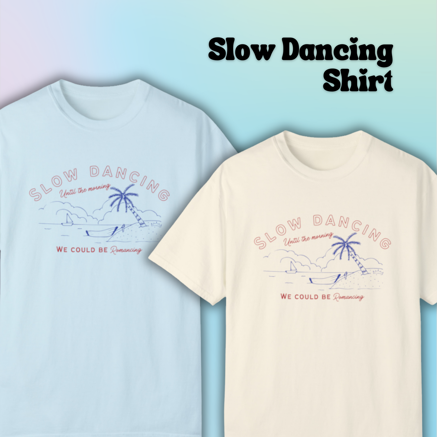 Slow Dancing Tshirt | LayoVer BTS V/Taehyung (Premium)