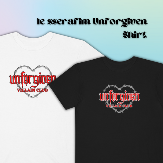 Unforgiven T-shirt | LESSERAFIM (Premium)