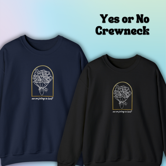 Yes or No Crewneck | Golden BTS Jungkook