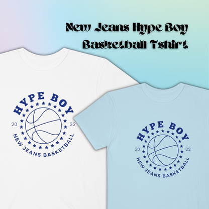 Hype Boy Basketball T-shirt | New Jeans (Premium)