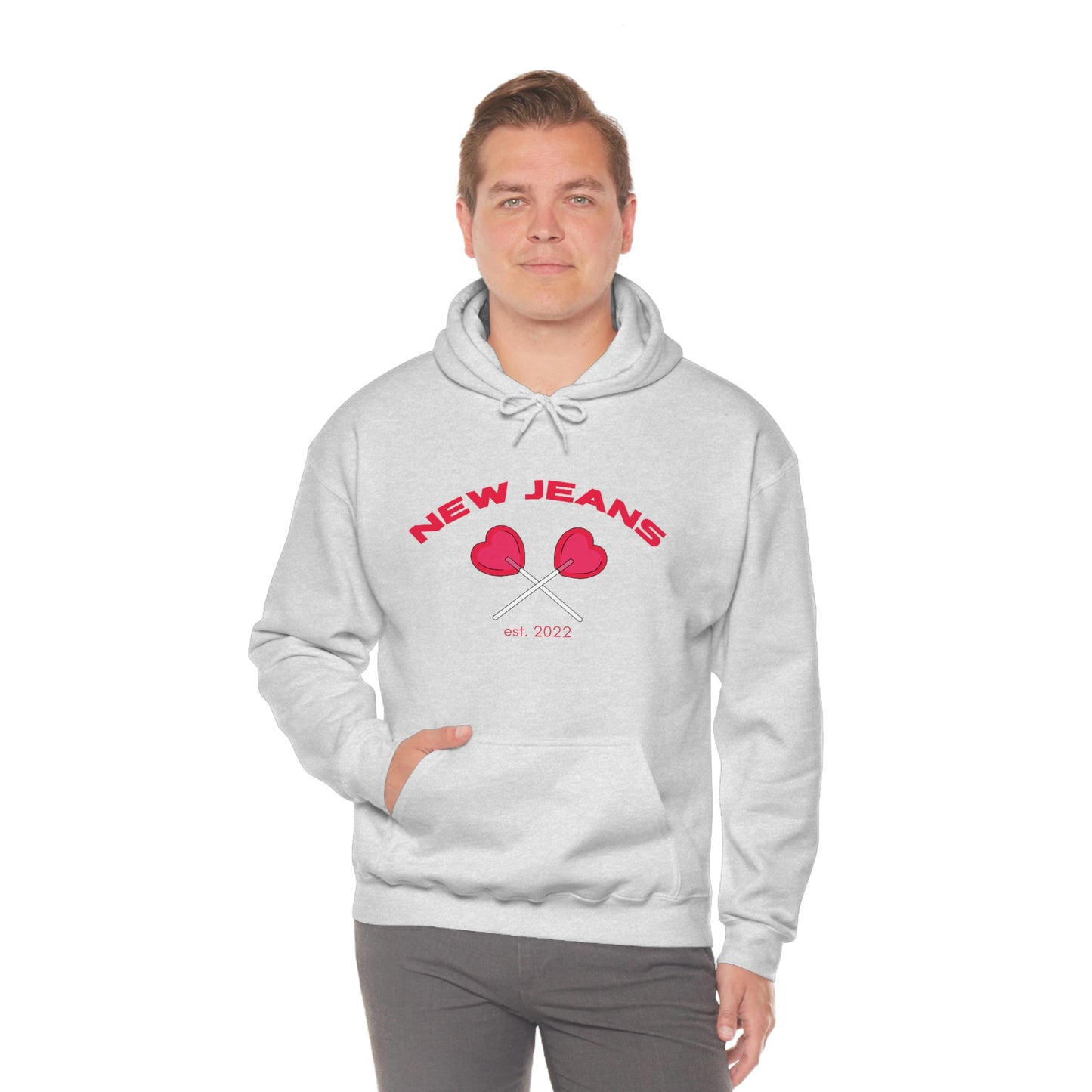 Hype Boy Heart Lollipop Hoodie | New Jeans