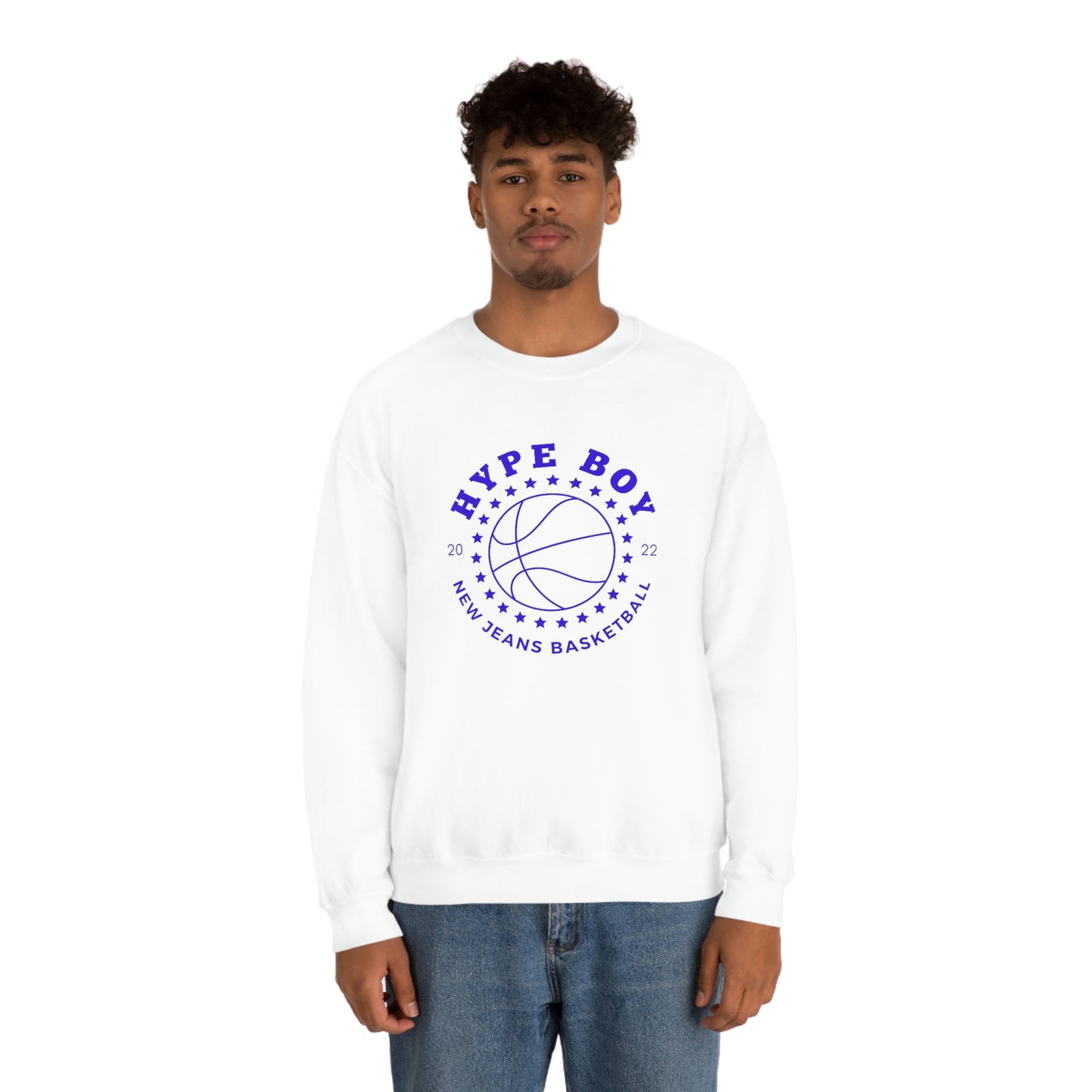 Hype Boy Basketball Crewneck | New Jeans