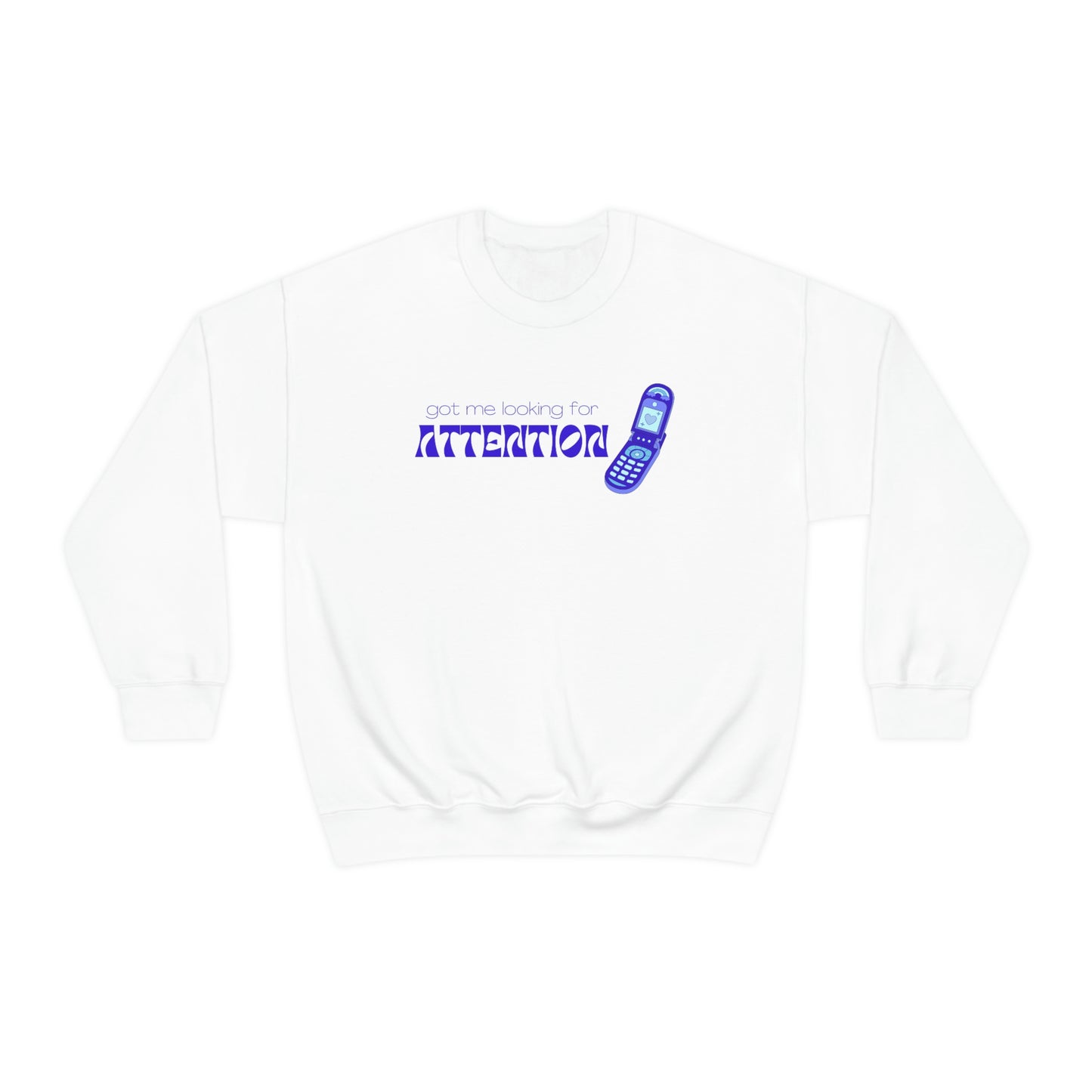 Attention (Blue) Crewneck | New Jeans