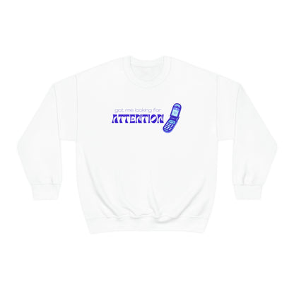 Attention (Blue) Crewneck | New Jeans