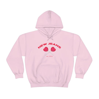 Hype Boy Heart Lollipop Hoodie | New Jeans