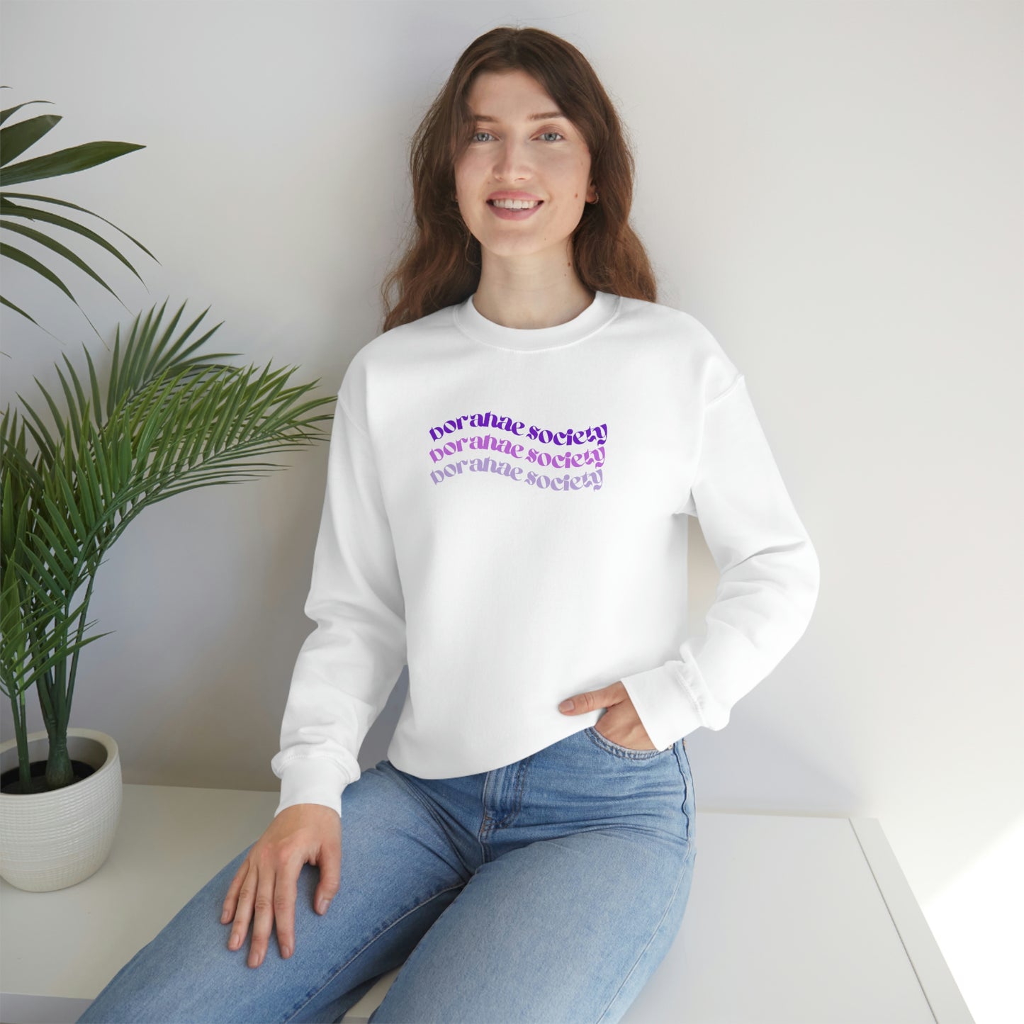 Borahae Society Crewneck