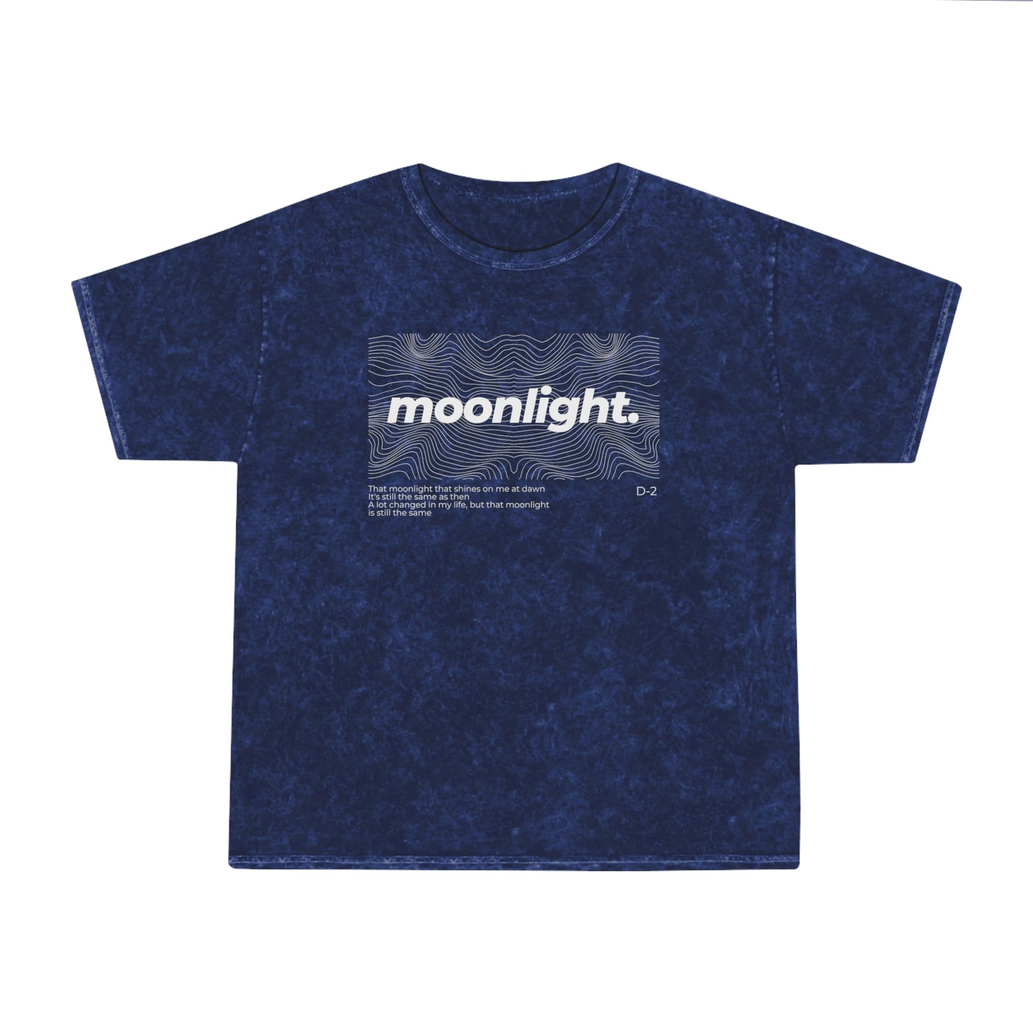 Moonlight Mineral Wash T-Shirt | AgustD D-2