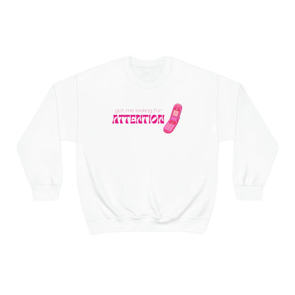 Attention (Pink) Crewneck | New Jeans