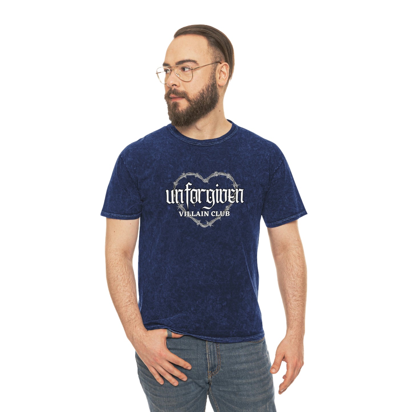 Unforgiven Villain Club Mineral Wash T-Shirt | LESSERAFIM