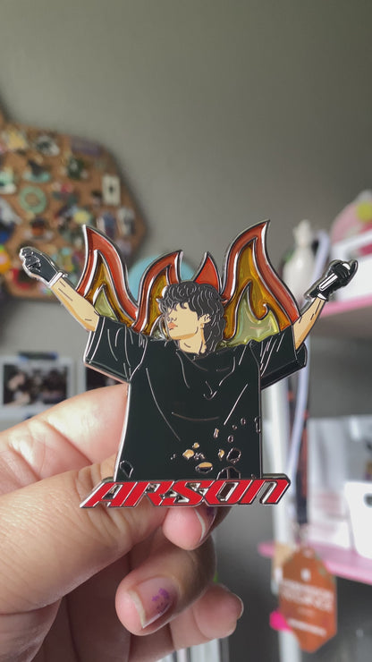 j-hope Lollapalooza Arson Hard Enamel Pin