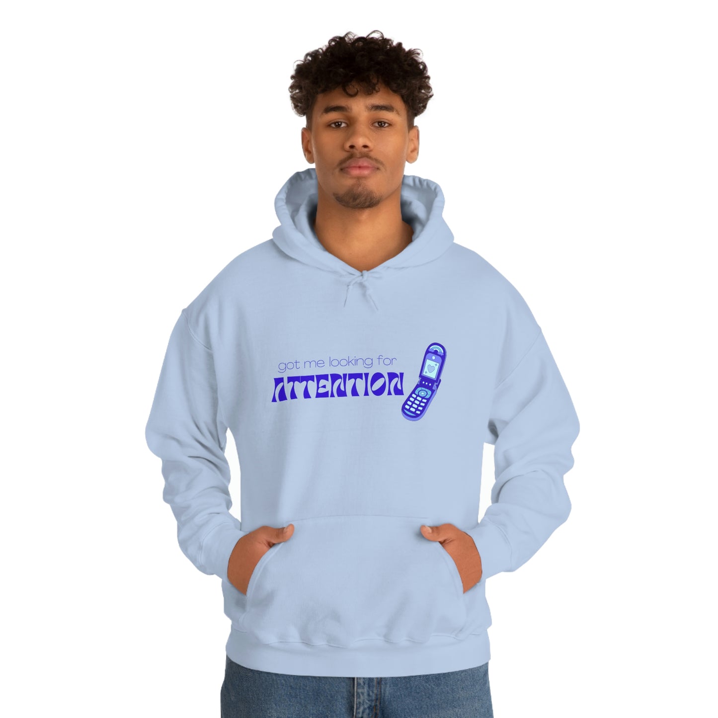 Attention (Blue) Hoodie | New Jeans