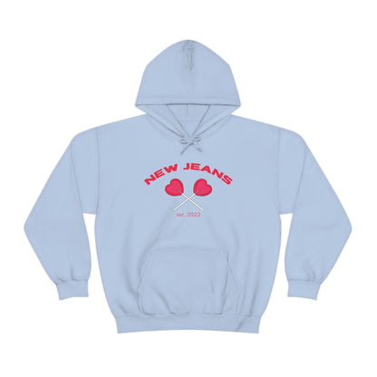 Hype Boy Heart Lollipop Hoodie | New Jeans