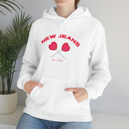 Hype Boy Heart Lollipop Hoodie | New Jeans