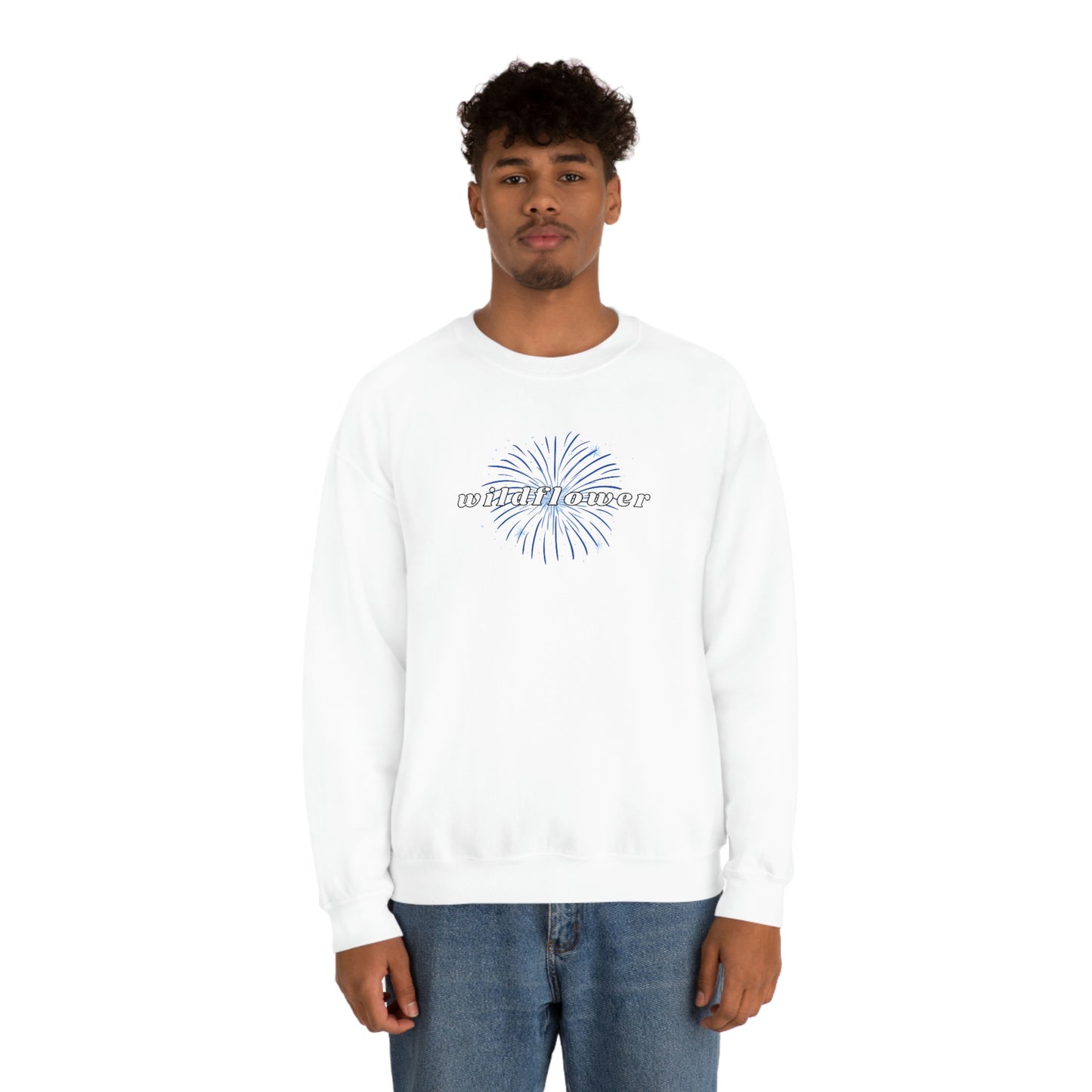 WIldflower Crewneck | RM Indigo