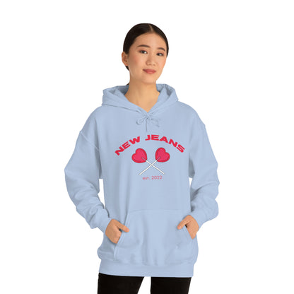 Hype Boy Heart Lollipop Hoodie | New Jeans