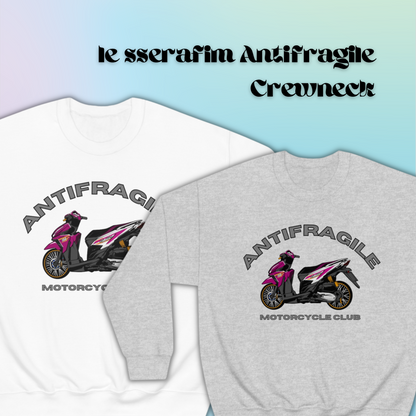 Antifragile Crewneck | LESSERAFIM