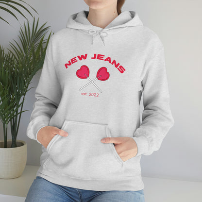 Hype Boy Heart Lollipop Hoodie | New Jeans