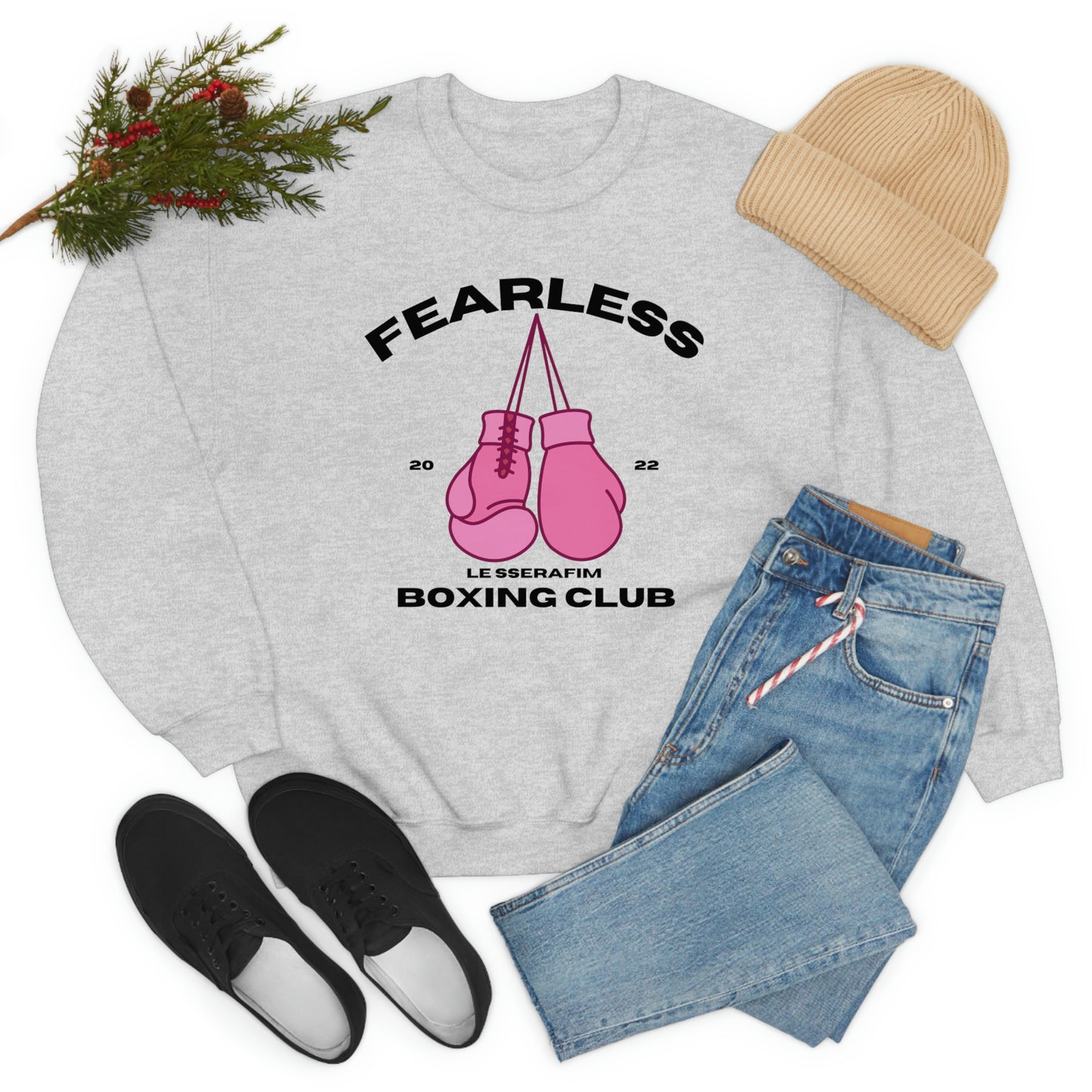 Fearless Crewneck | LESSERAFIM