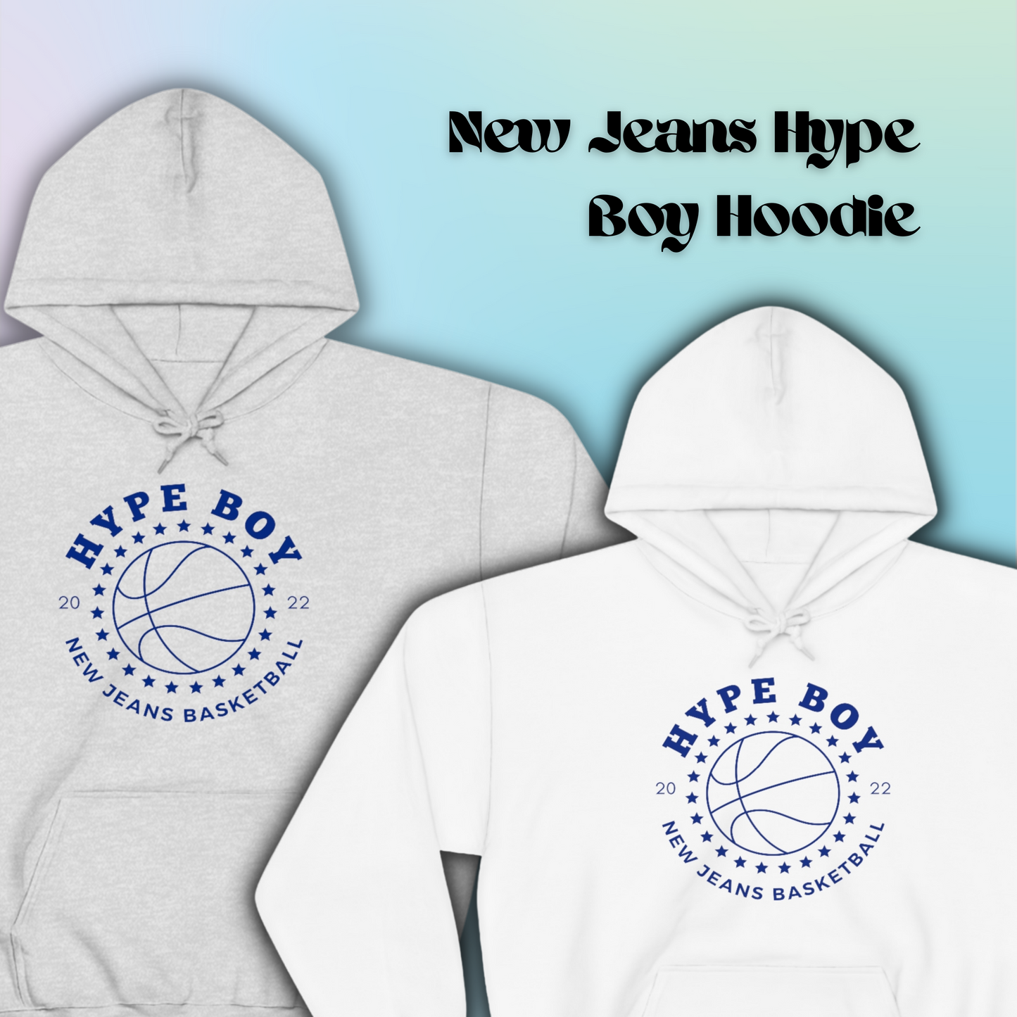 Hype Boy Basketball Hoodie | New Jeans