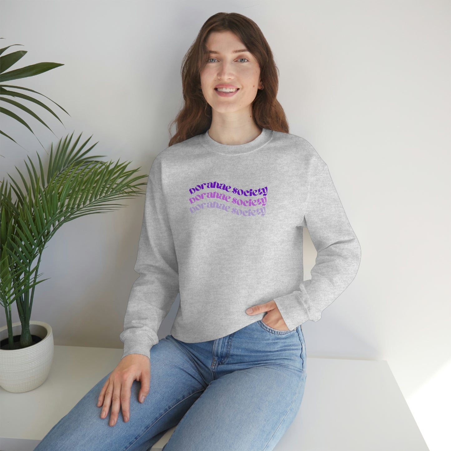 Borahae Society Crewneck