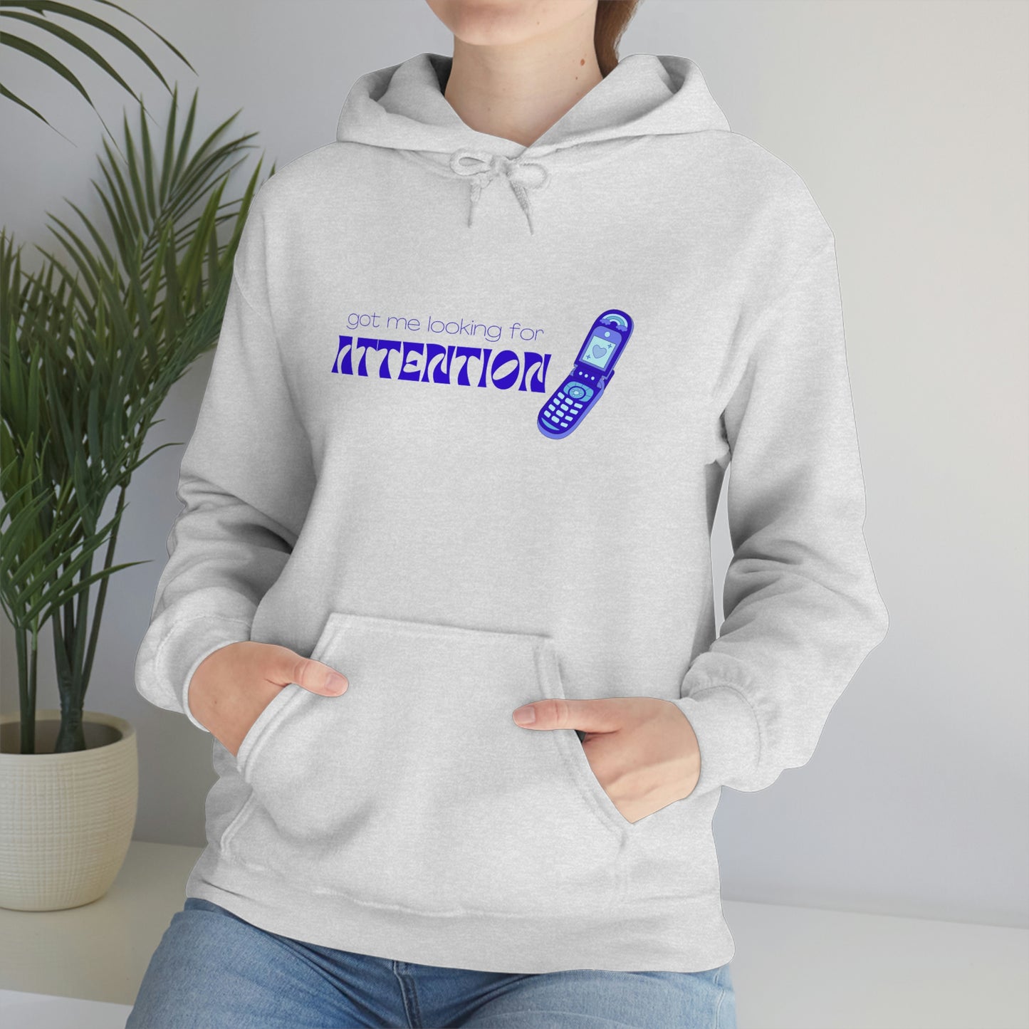 Attention (Blue) Hoodie | New Jeans